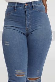 Super Stretchy Jeans Very BadGirl - Bleu Medium