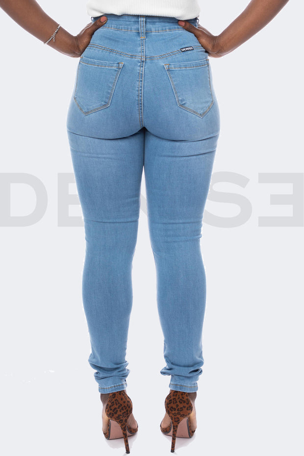 Super Stretchy Jeans BadGirl - Light Blue