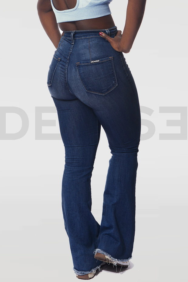 Amazing Line Flare Jeans - Brut