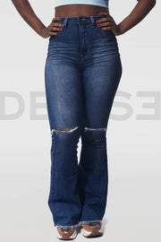 Amazing Line Bad Flare Jeans - Brut