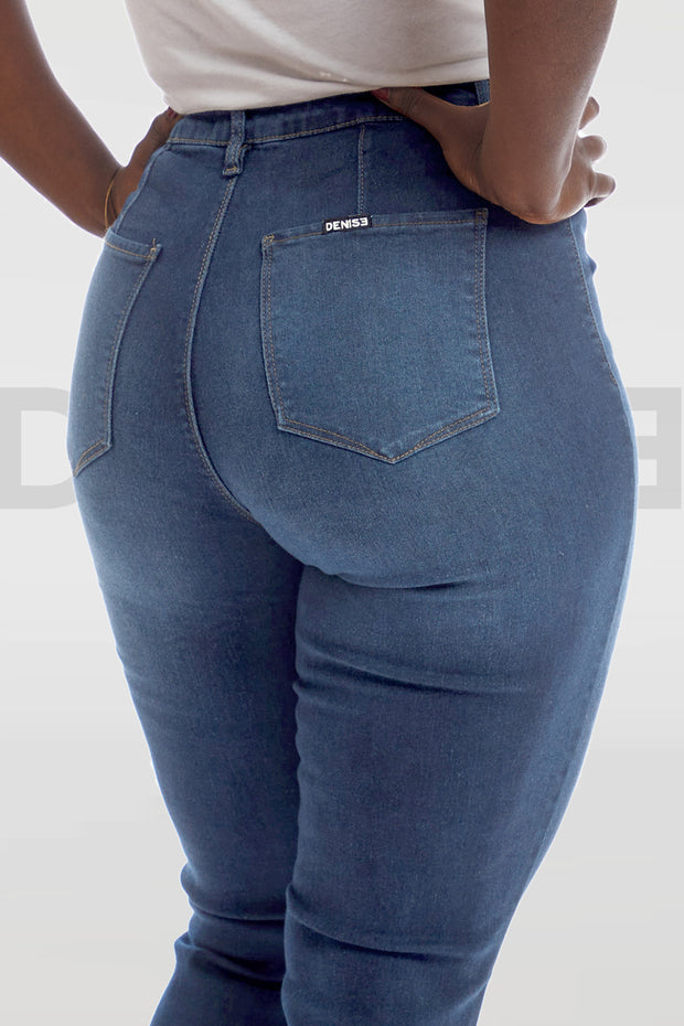 Amazing Line Bad Flare Jeans - Bleu Medium