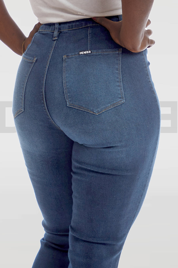 Amazing Line Bad Flare Jeans - Bleu Medium