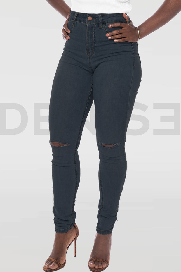 Super Stretchy Jeans BadGirl - Ardoise