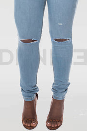 Super Stretchy Jeans BadGirl - Light Blue