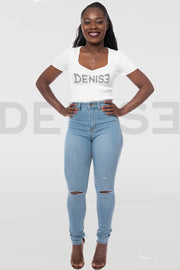 Super Stretchy Jeans BadGirl - Light Blue