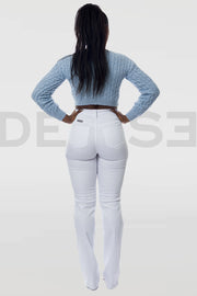 Amazing Grace Bootcut Jeans - Blanc