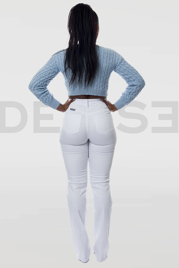 Amazing Grace Bootcut Jeans - Blanc