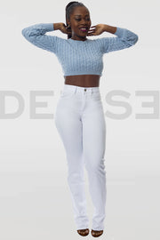 Amazing Grace Bootcut Jeans - Blanc