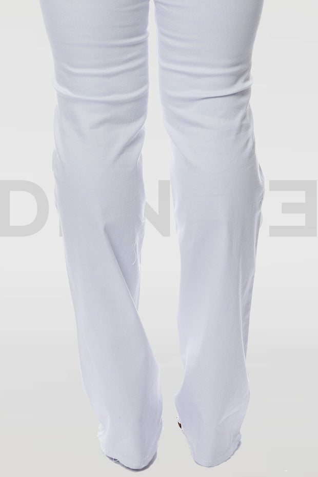 Amazing Grace Bootcut Jeans - Blanc