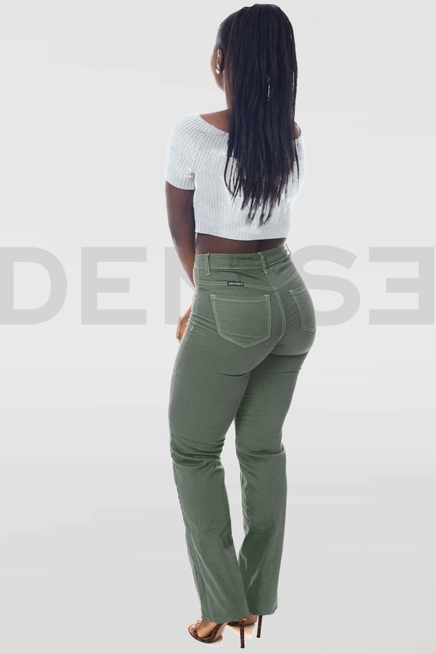 Amazing Grace Bootcut Jeans - Gris Vert