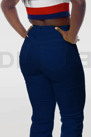 Amazing Grace Bootcut Jeans - Marine