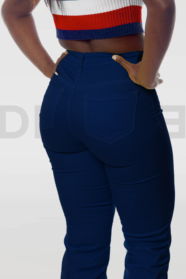 Amazing Grace Bootcut Jeans - Marine