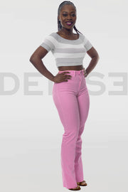 Amazing Grace Bootcut Jeans - Rose