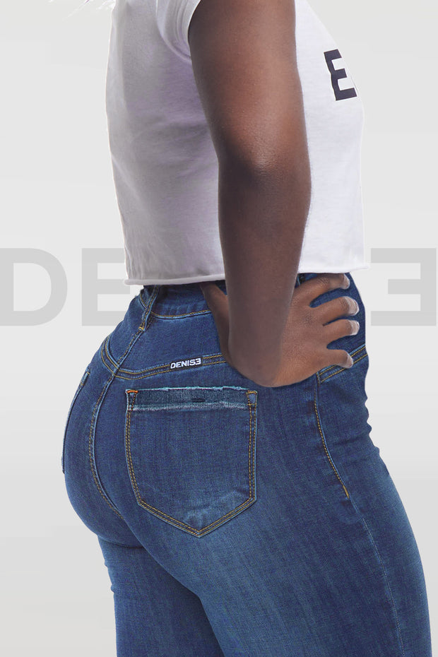 Super Stretchy Jeans BadGirl - Brut