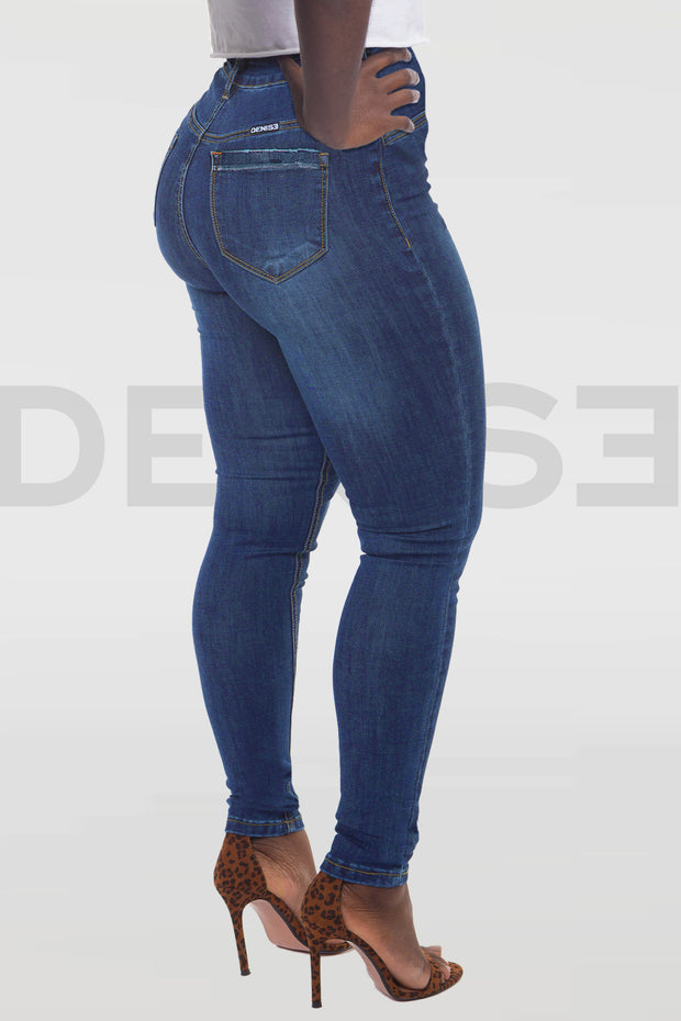Super Stretchy Jeans BadGirl - Brut