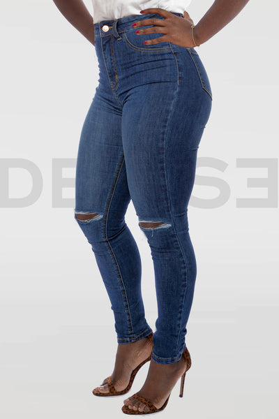 Super Stretchy Jeans BadGirl - Brut