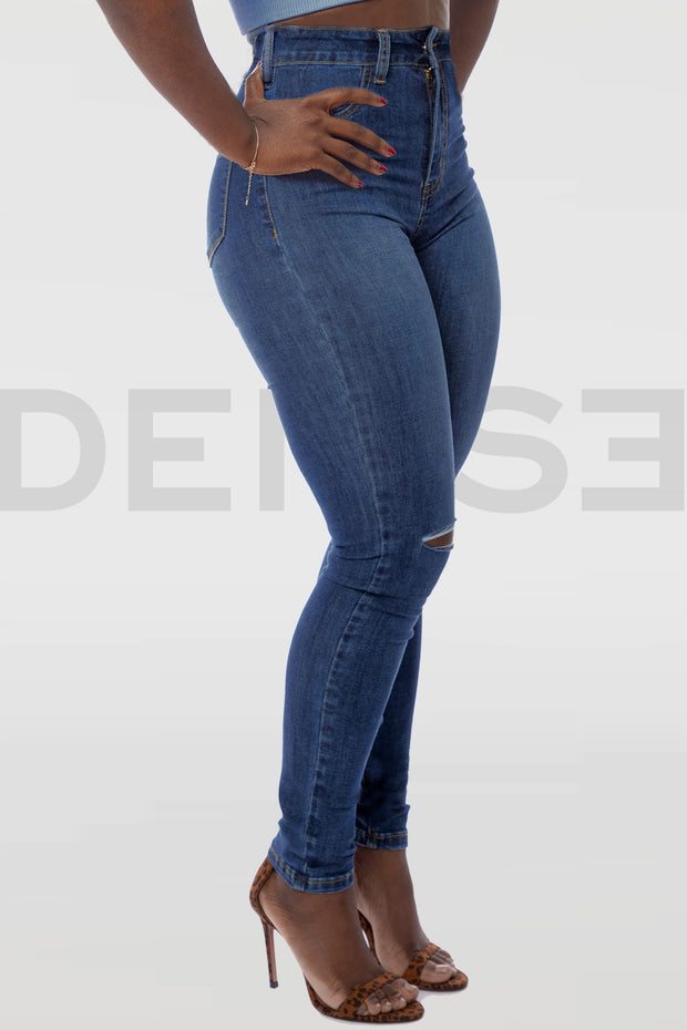 Super Stretchy Jeans BadGirl - Brut
