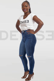 Super Stretchy Jeans BadGirl - Brut