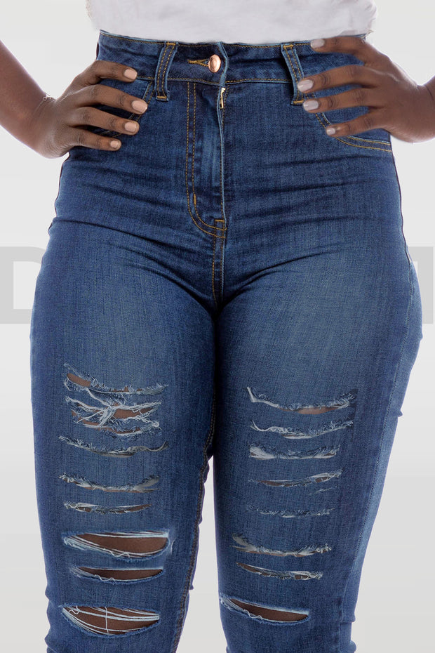 Super Stretchy Jeans No Stress - Brut