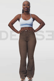 FIN DE SÉRIE - Amazing Wide Jeans - Chocolat