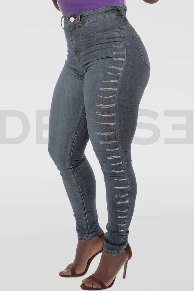 Super Stretchy Wow Mama Jeans - Grey