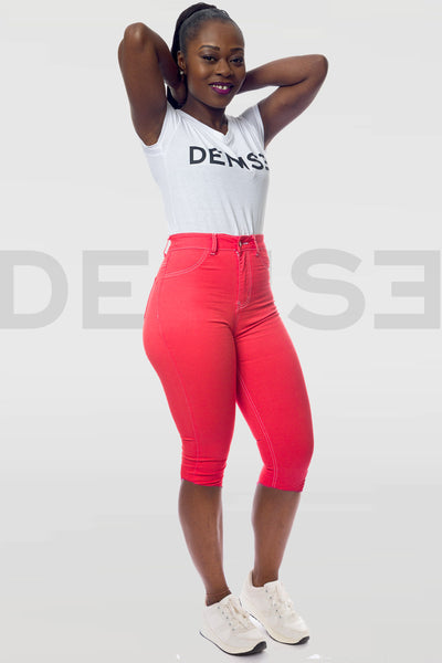 Girl Power Bermuda Short - Rouge