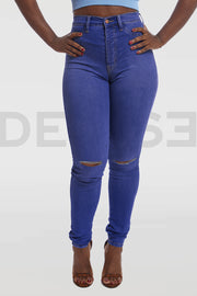 Super Stretchy Jeans BadGirl - Royal Blue