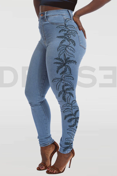 Super Stretchy Twopikal II Jeans - Light Blue