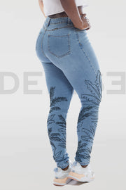 Super Curvy Twopikal Jeans - Light Blue