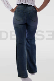 Wild Wide Jeans Taille Haute - Brut