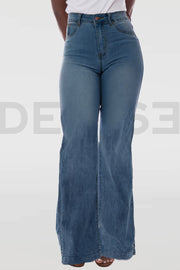 Wild Wide Jeans Taille Haute - Medium