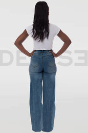 Wild Wide Jeans Taille Haute - Medium