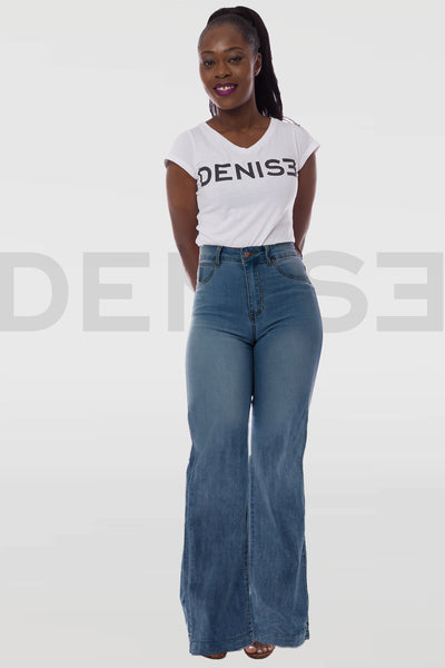 Wild Wide Jeans Taille Haute - Medium