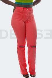 Amazing Jeans BadGirl Bootcut - Corail