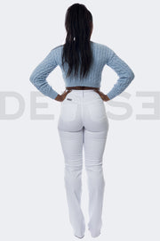 Amazing Jeans BadGirl Bootcut - Blanc
