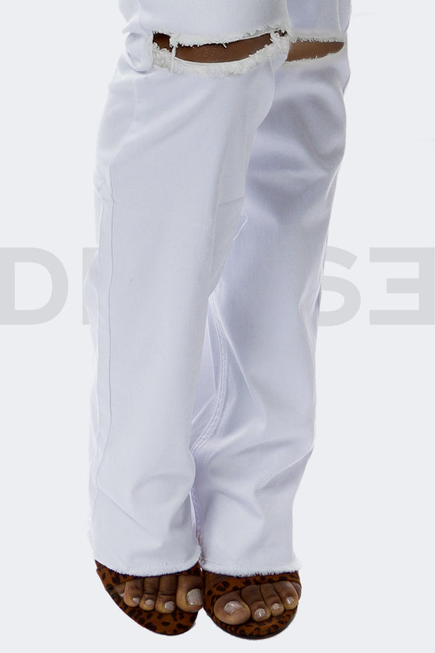 Amazing Jeans BadGirl Bootcut - Blanc