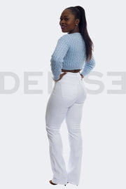 Amazing Jeans BadGirl Bootcut - Blanc