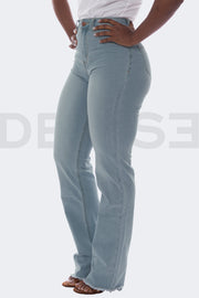 Amazing Grace Jeans Bootcut - Gris Bleu