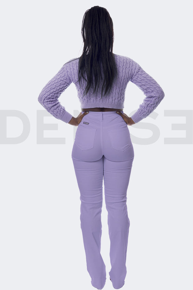 Amazing Grace Jeans Bootcut - Lilas