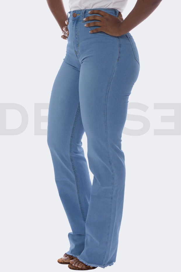Amazing Grace Jeans Bootcut - Bleu Surteint