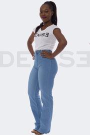 Amazing Grace Jeans Bootcut - Bleu Surteint