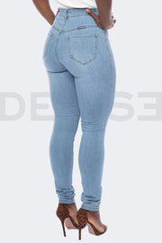 Super Stretchy Jeans Badass Lady - Light Blue
