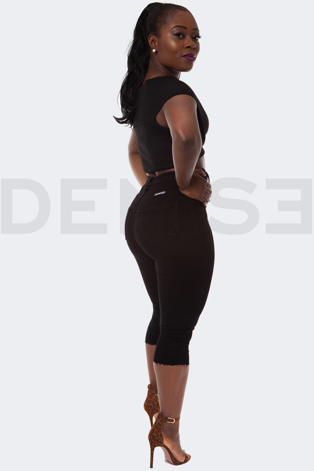 Lion Queen Bermuda Short - Noir
