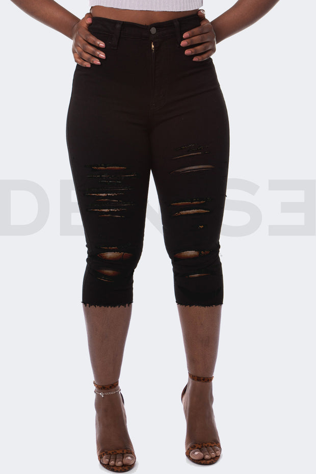 Lion Queen Bermuda Short - Noir