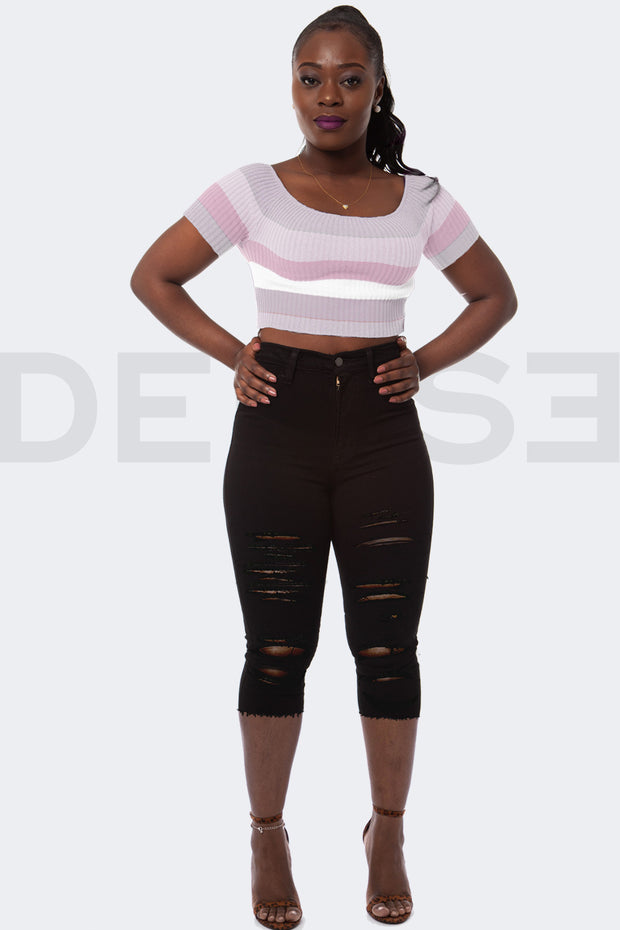 Lion Queen Bermuda Short - Noir