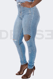 Super Stretchy Jeans Caribbean Duchess - Light Blue