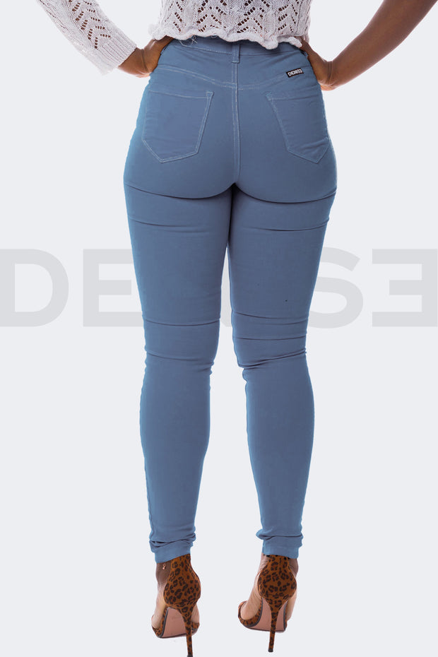 Super Stretchy Jeans BadGirl - Bleu Horizon