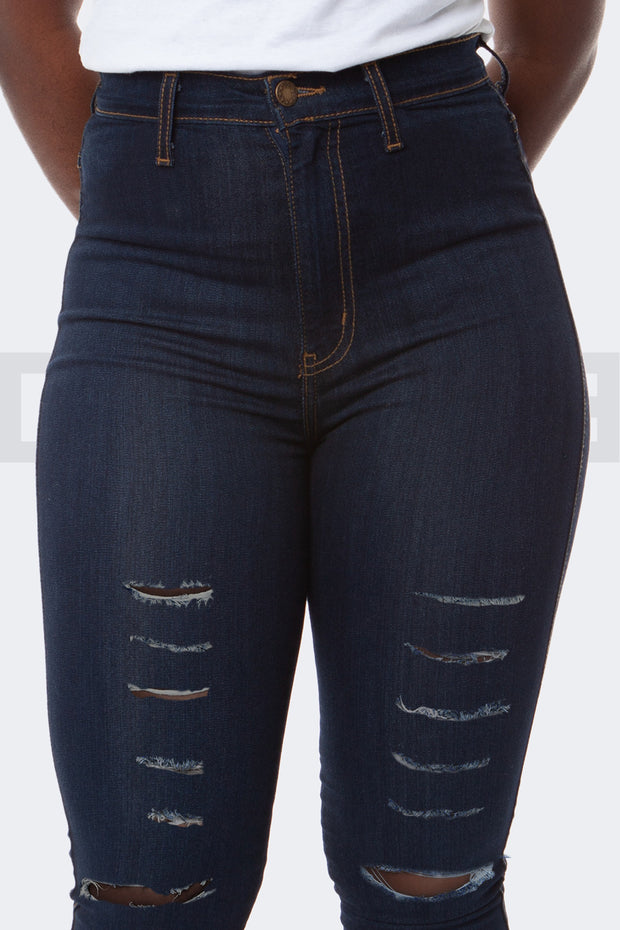 Stretchy Line No Stress Jeans - Brut
