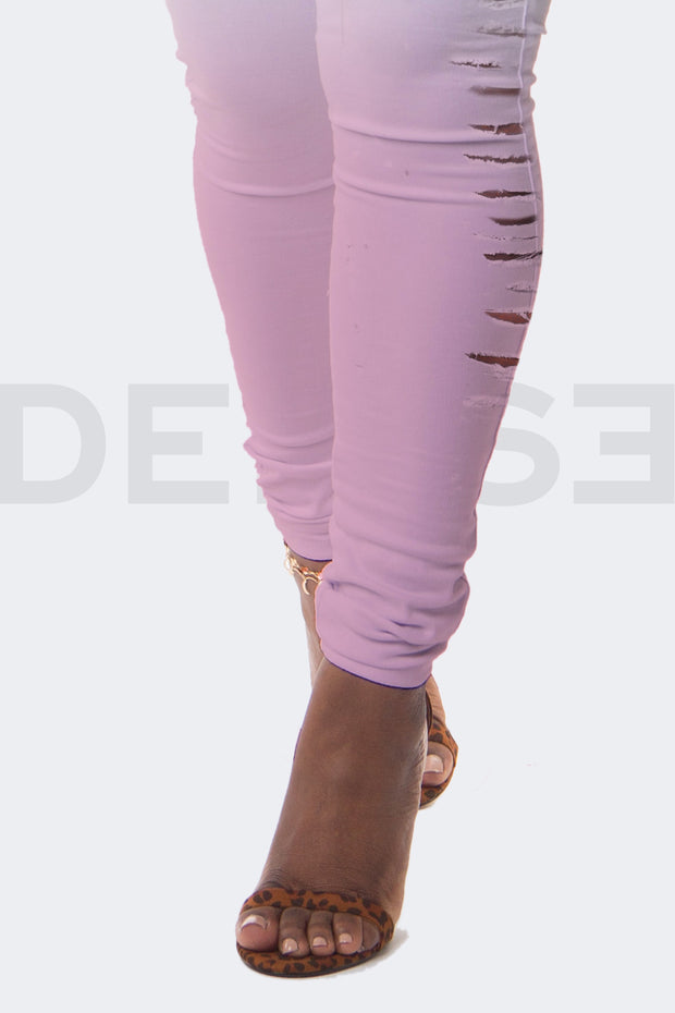 Super Stretchy Jeans Wow Mama - Pastel Rose