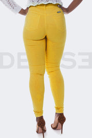 Super Stretchy Jeans Taille Haute - Soleil